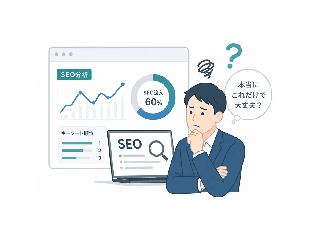 SEOで足りているか不安